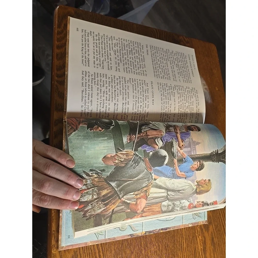 The Children's Bible Golden Press Illustrated Stories Vtg 1965 Hardcover Used‎